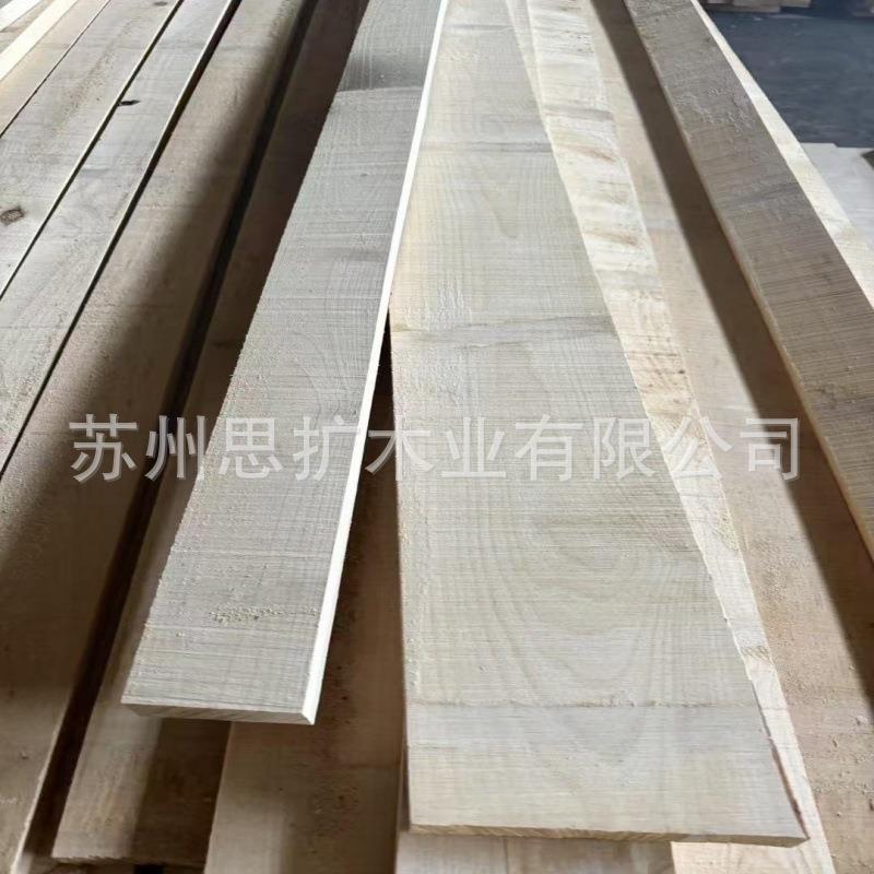 白桦木自然宽实木板桦木无节木条规格料雕刻工艺品桦木家具木方条