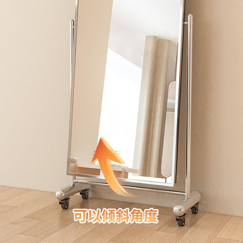 服店LEK跳可移动全身镜家用落装地舞全身蹈镜显瘦网红拍照大镜子