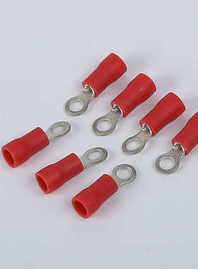 压.绝缘鼻子铜线预-rvrv5 端头冷 圆形压线5冷端子预绝缘8耳