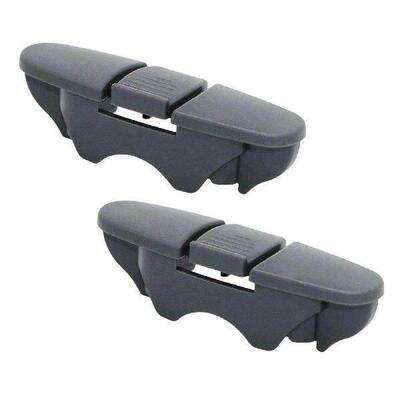 2x Dishwasher Upper Dishrack Slide Rail Stop Clips,
