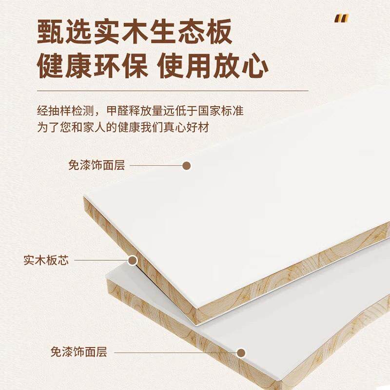 实木转角书桌书架一体组合卧室儿童学习写字桌简约台式办公电脑桌