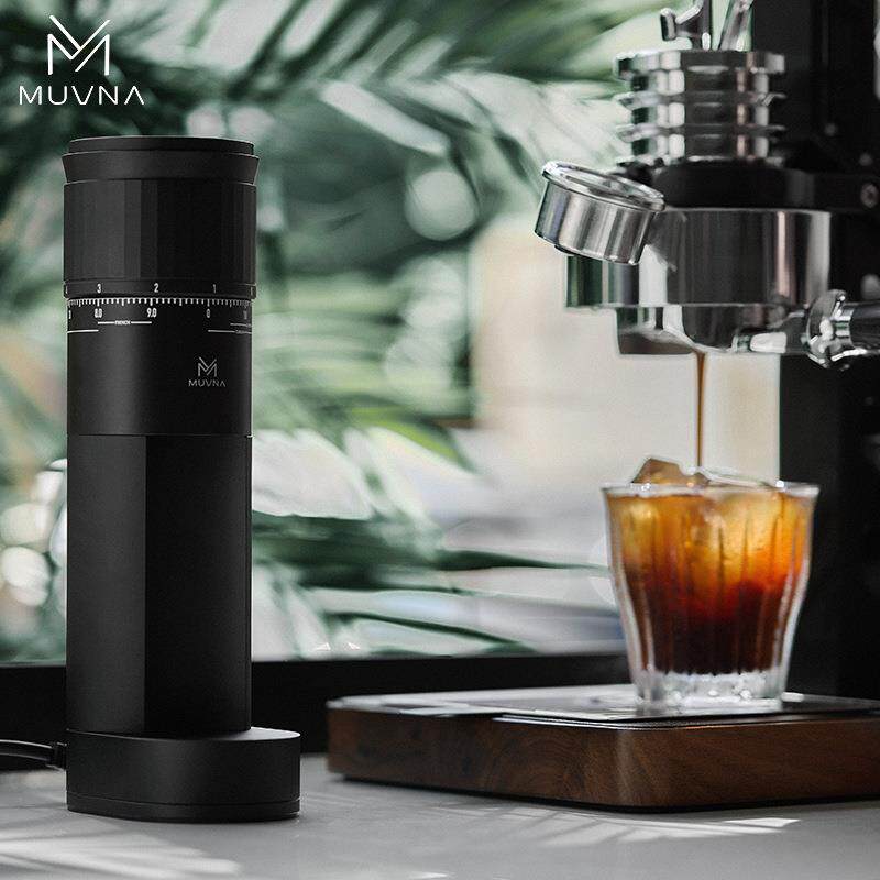 MUVNA慕威纳镂尘电动磨豆机家用咖啡豆研磨机便携全自动研磨器具