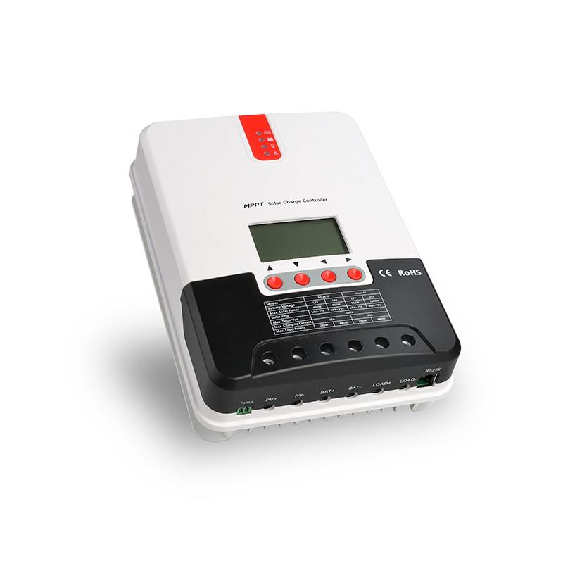 MPPT太阳能板控制器光伏板房车专用磷酸铁锂电池20a30a40a48v60a