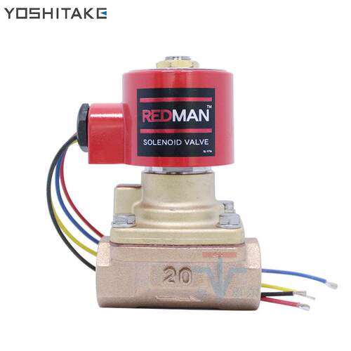 日本ys耀希达凯进口高温180℃青铜丝扣蒸汽电磁阀dp-10现货220v