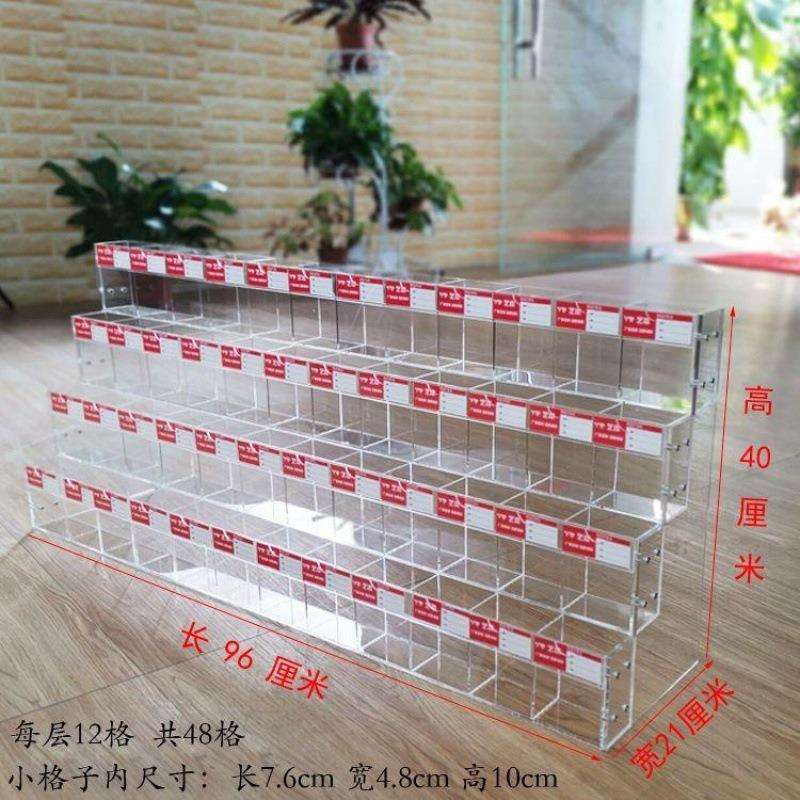 笔架文店具展示架多层阶无品牌/梯宝塔柜台克透明架子学生亚钢笔