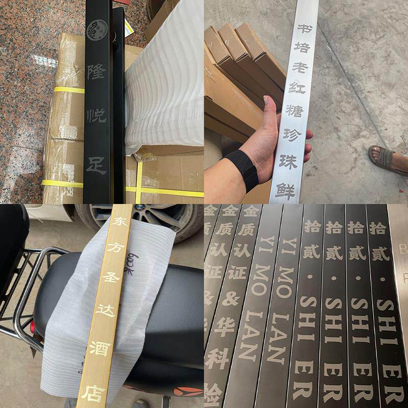 玻璃门把手不锈钢拉手雕刻手柄新中式大门木门定制店面古铜办公室