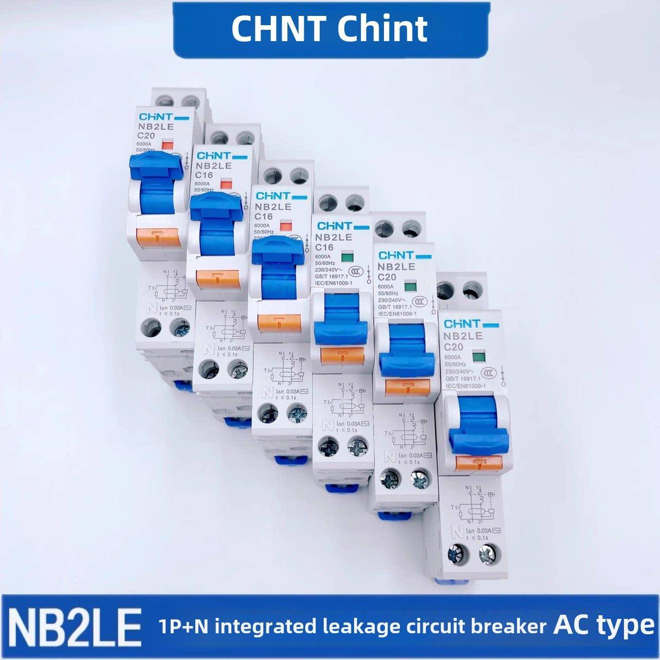 正气漏电断路器Nb2Le 1P+N 18mm一体机小型漏电开关Idpn Nb3Le