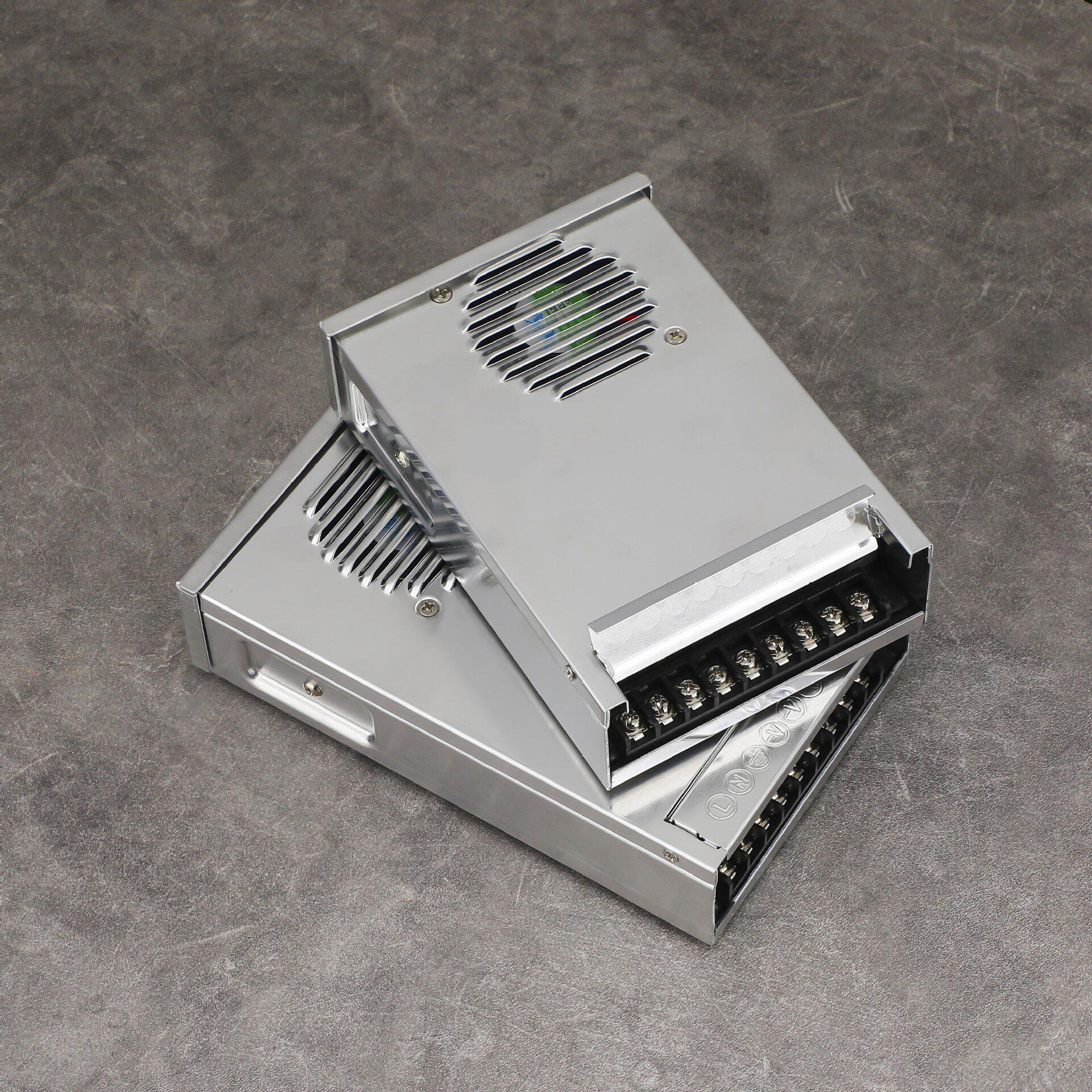 稳压12V400W驱动器LED防雨电源工程款半灌胶24v400w开 关电源电源