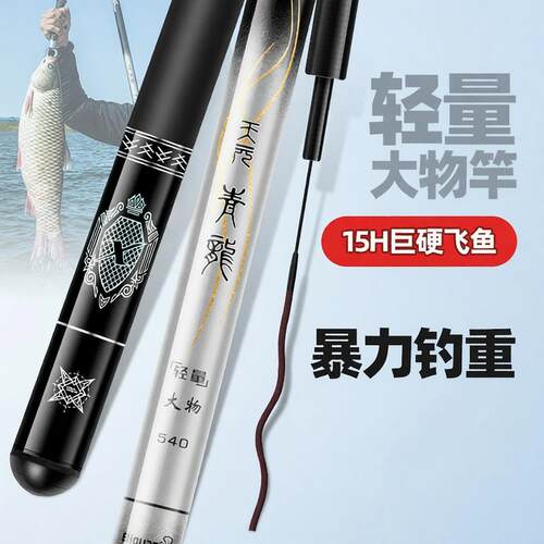 钓鱼竿正品天元鲢鳙鱼竿青溪流竿