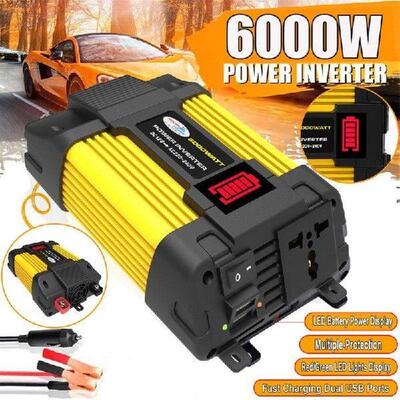 6000W4000W Car Inverter Directcurrent 12V To AC 110V220V