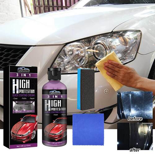 Rayhong 3-in-1 Coating Paste: A multi-functional car paint r
