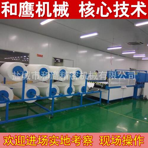 厂家供应全自动化多卷化精密四柱液压面膜裁断机下料机啤机