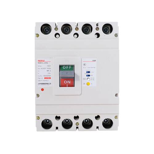 人民电器RDM1L塑壳漏电断路器三相四线漏电保护器4P125A160A250A