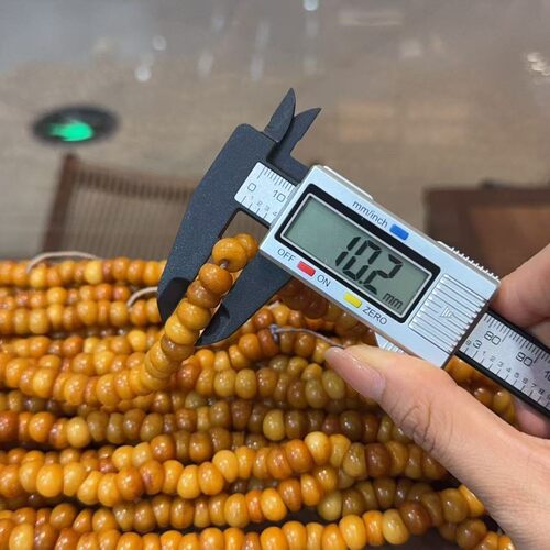 2026蜜蜡色驼骨蒜瓣大肠diy配件手工编织手绳项链文玩佛珠时尚配