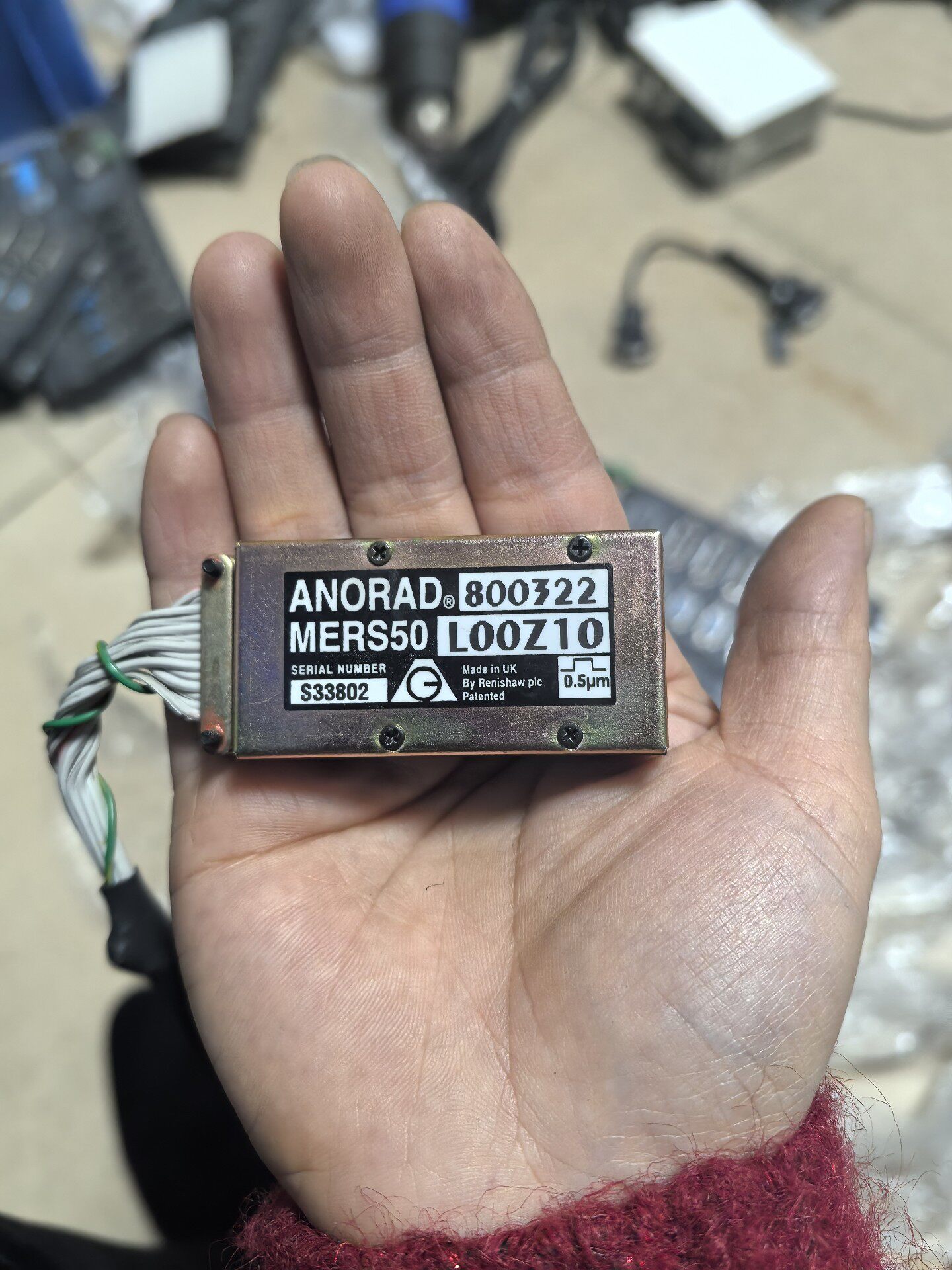 雷尼绍读数头MERS50-L00Z10  二手拆机成色如图所