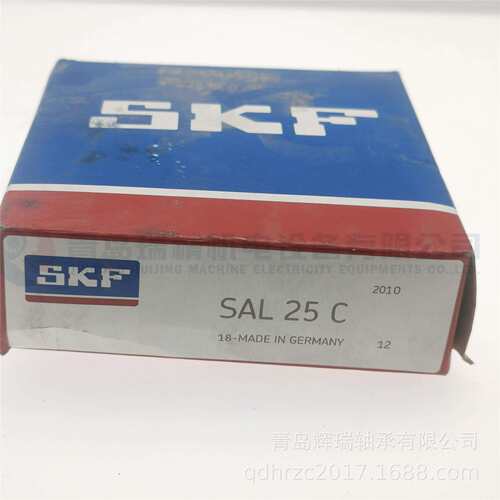 S-K-F 免维护杆端关节轴承 SAL25C 左旋阳螺纹 M24X2