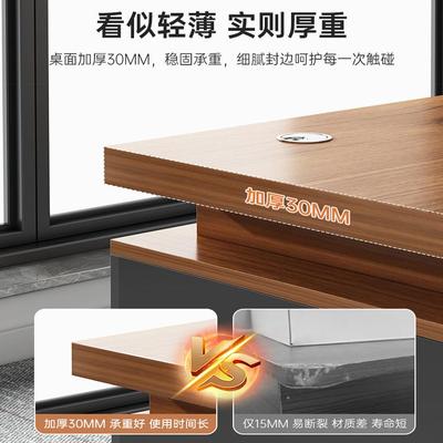 公桌办员公室桌椅组合领导职经简YFR办约现理代员工工位台式电脑