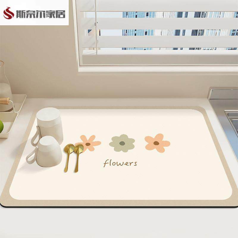 厨房台面吸水矽胶垫保护垫耐高温整体橱柜石英石隔热防烫沥水菜板,餐饮具,餐垫,淘宝优惠券,粉丝福利购,淘宝优惠卷