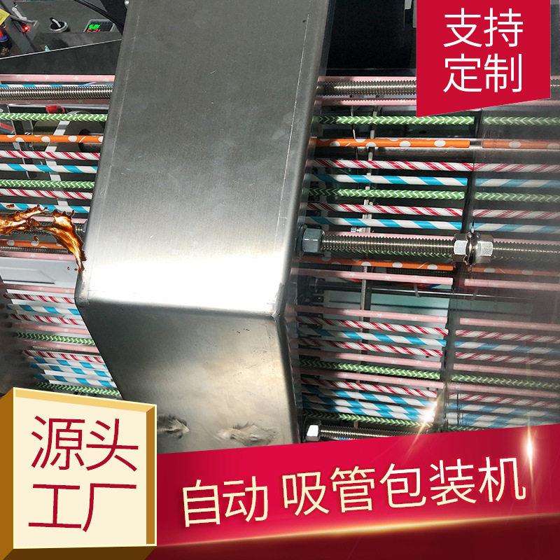 吸管包装机全自动计数12支50支100支一次性纸吸管打包机器质保