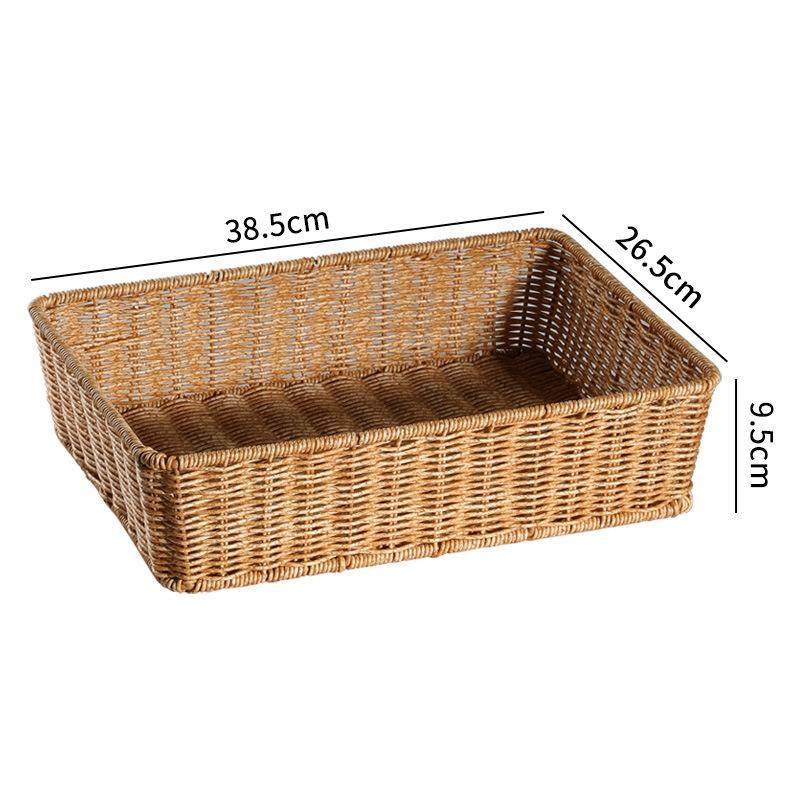 抽屉式收纳篮茶几边几电视柜置物收纳筐架子书籍杂物收纳盒仿藤客,收纳整理,脏衣篮,淘宝优惠券,粉丝福利购,淘宝优惠卷