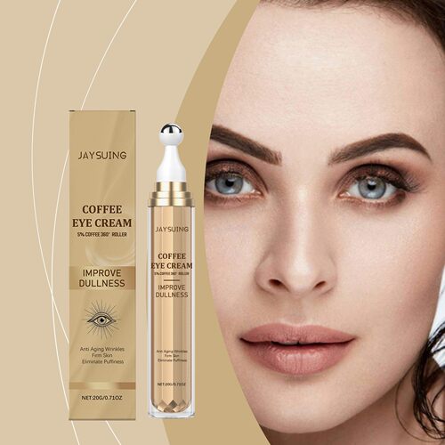 JAYSUING Caffeine Eye Cream - Gentle Moisturizing Massaging
