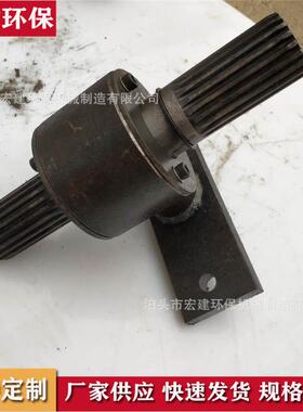 螺承旋输送机配件轴管式KEJ螺旋中吊环吊挂吊吊绞瓦龙花键套