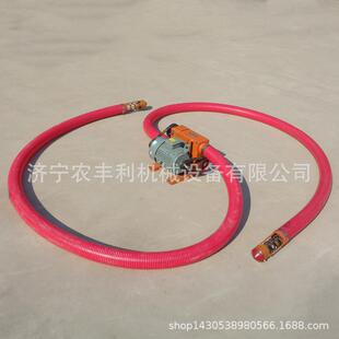 南召县便携式多种管吸粮机 车机载输送机吸粮 电动软化肥抽料机