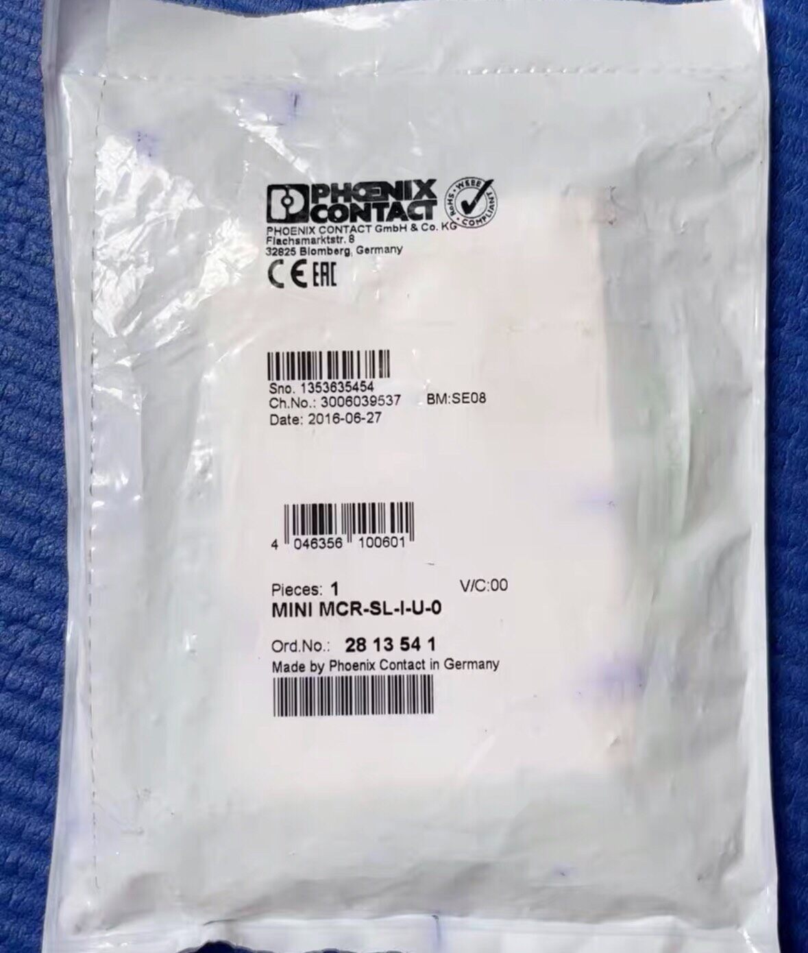 隔离放大器MINI MCR-SL-I-U-0