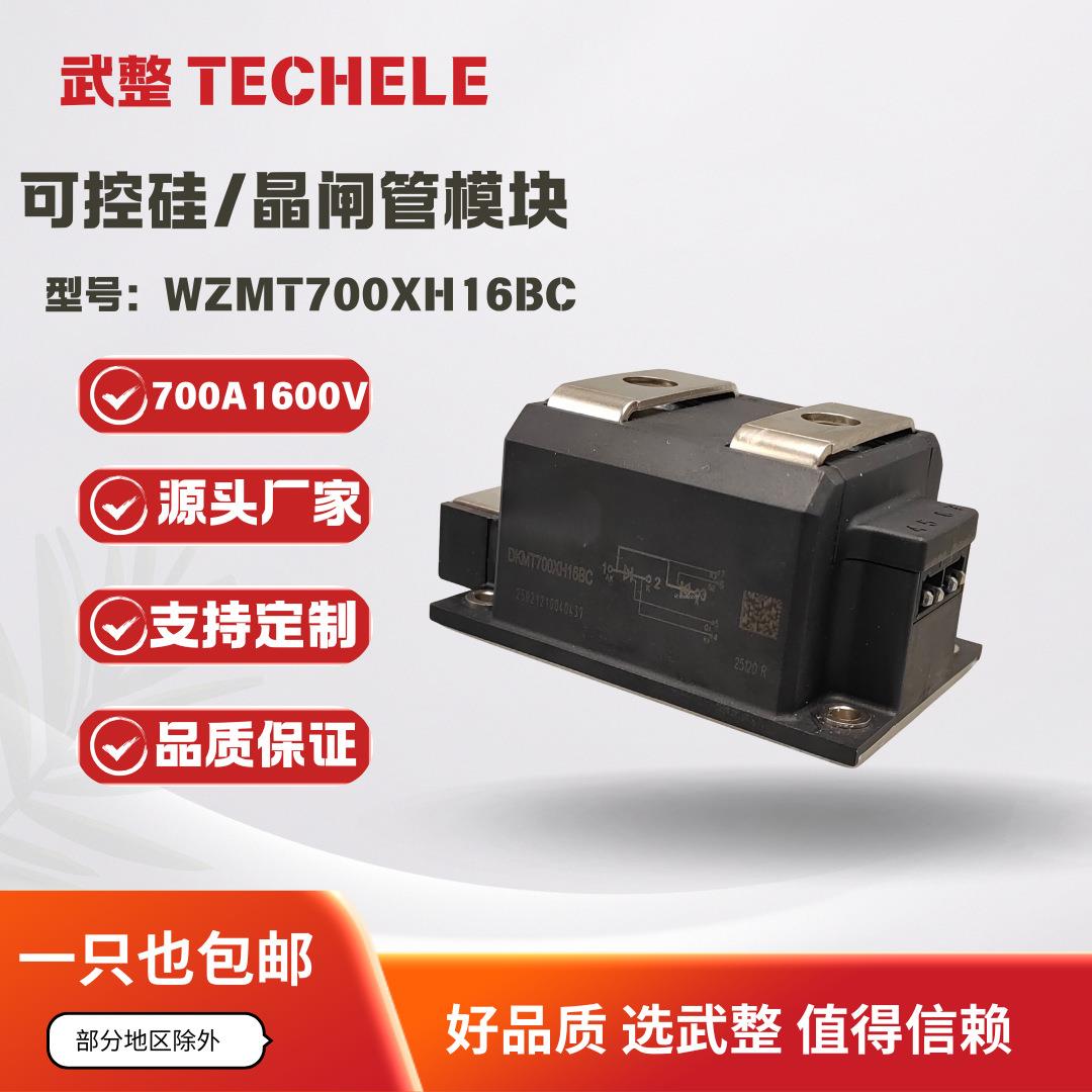 700A大电流1600V高耐压WZMT700XH16BC晶闸管模块现货速发!