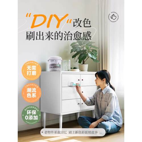 旧桌面衣柜橱柜柜子贴纸自粘翻新家具改造改色贴专用衣柜贴门贴膜