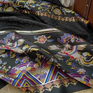 新中式花马面花裙制妆汉服定位明提改DX4023-8良旗袍装饰布料