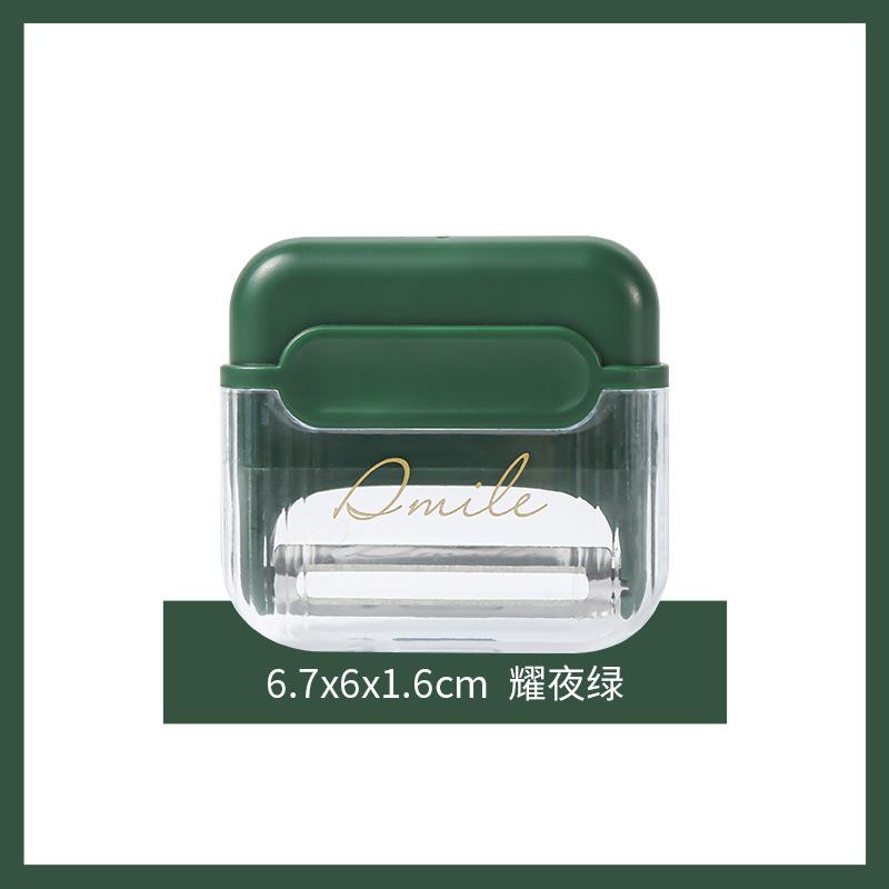 牙线盒自动弹出家用高档便携式随身牙签线剔牙线超细牙线棒收纳盒