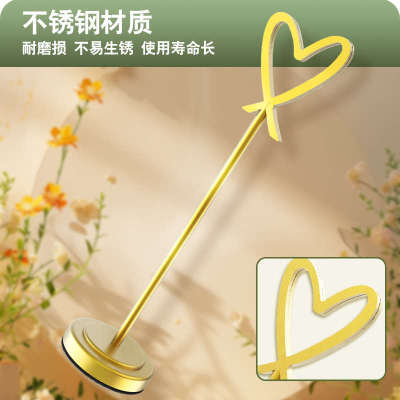 不锈钢餐牌架桌牌立牌菜牌展示牌夹子桌号菜单台卡菜品标签牌台牌