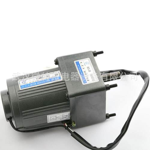 微特微减速电机YN80-30W25W40W交流齿轮调速整机电动机静音