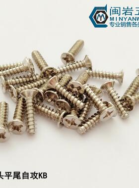 供应平头/沉头十字平尾自攻KB5/6*10-40 不锈钢304