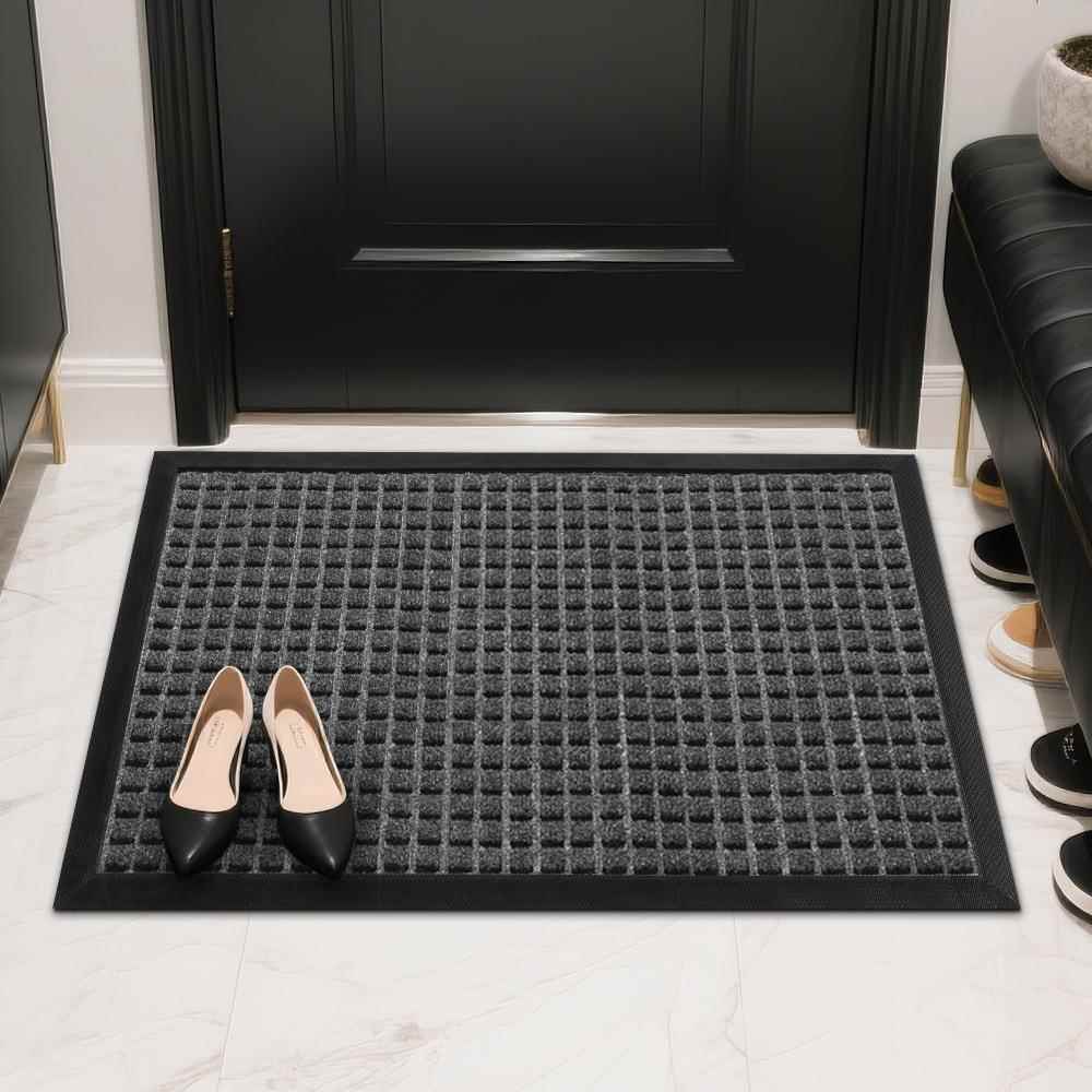 入户进门橡胶地垫家用商用户外玄关除尘耐磨门垫简约防滑室外脚垫