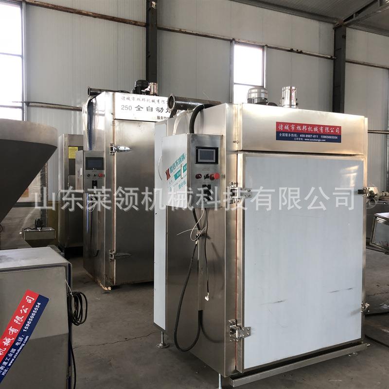 体鸡鸭烤豆整制设备整鸡鸭烘干烟熏机腐DVB条烟熏上色一机烤蛋上