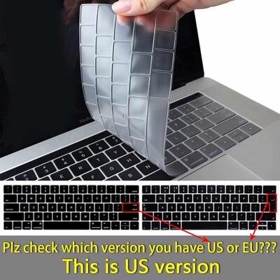 TP Transparent Clear Keyboard Cover Skin er for Macbook Air