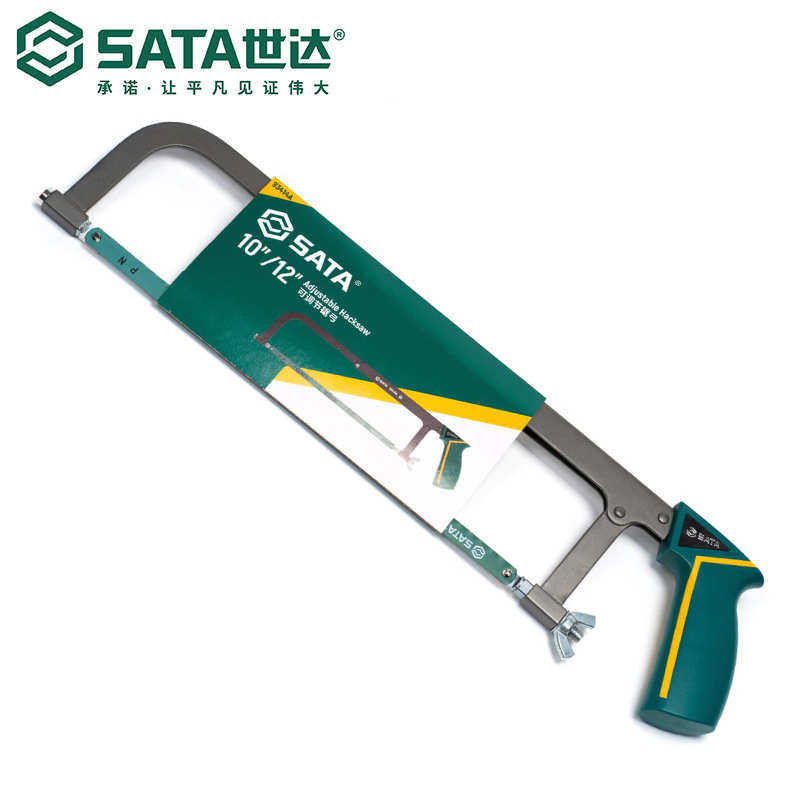 Sata/世达五金工具手动锯弓可调节10/12木柄93413A/93414A
