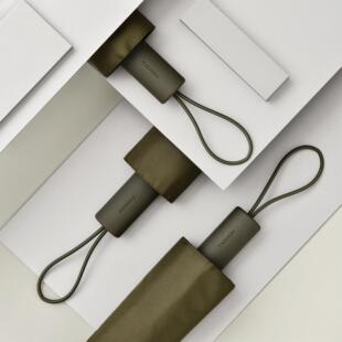 遮阳雨伞日系全自动折叠男士 学生加大简约女防晒晴雨两用黑遮阳伞