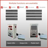 气缸控制器可编程全自动往覆智能时间控制电机气动控制柜电磁阀盒