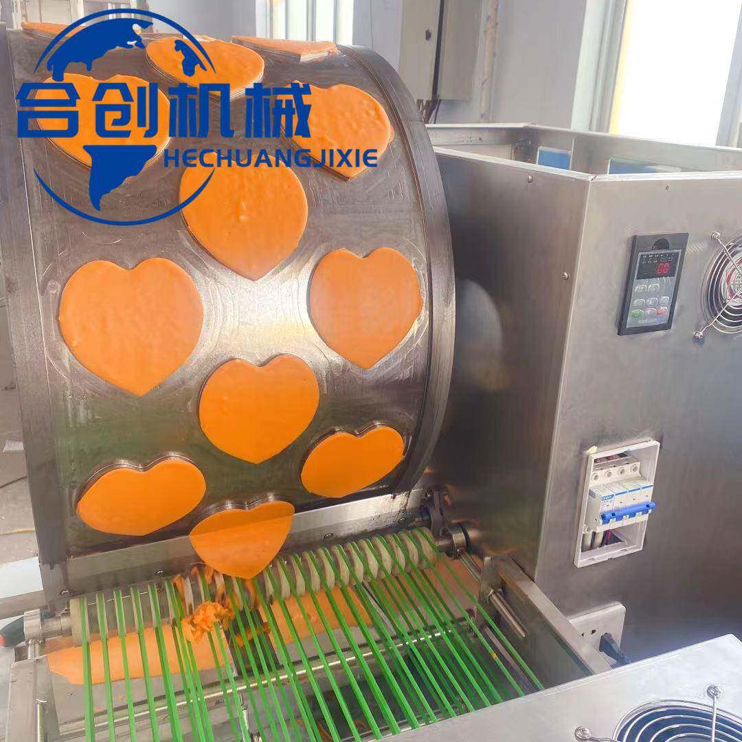 全自动蛋皮机圆形异形蛋皮机千层蛋皮成型设备实体厂家定制