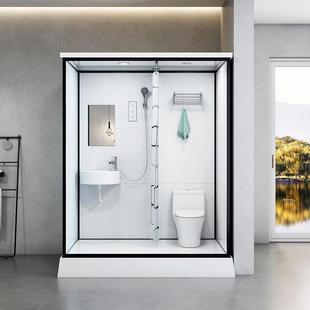 整生体339淋改浴房MSC集成卫间一体式 淋浴房洗澡间浴室造房室内成