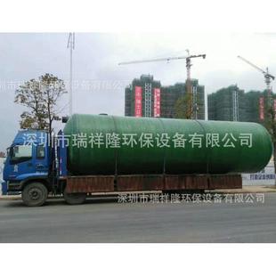 隔油池农村家用改造一体化埋地厕所化粪池 玻璃钢化粪池厂家三格式