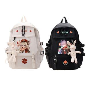 Genshin Impact Anime Cosplay Students School Bag Backpack Kl