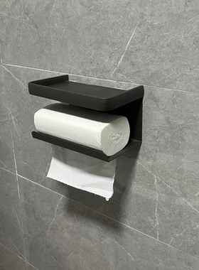 【新家的一百个快递】卫生间纸巾架免打孔纸巾盒收纳置物架