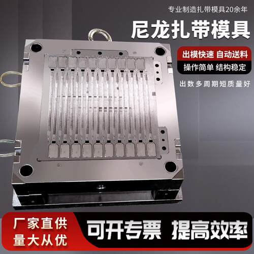 厂家直销专业制造扎带模具精密尼龙扎带模具制造扎带模具线卡模