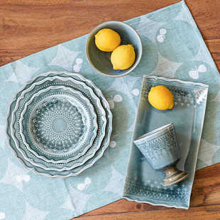 蕾丝花边餐具 法式 WAKASAMA 益子烧