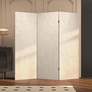 法式 饰 屏风隔断客厅折叠移动办公室卧室玄关遮挡房间酒店直播间装