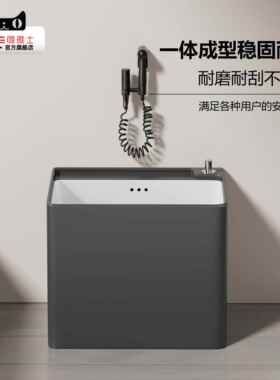 A9L灰色2陶瓷家拖把池206新款阳台洗拖布用盆商用大号户院277外庭
